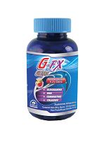 GLUCOSAMINA/MSM/CONDROITINA/COLAGENO/VITAMINA A, D/CALCIO, 264 g, G-FX GUMS