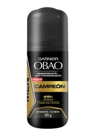 DESODORANTE ROLL-ON 65 g, OBAO MEN CAMPEON