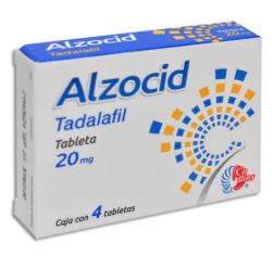TADALAFIL 20 mg, 4 tab, ALZOCID