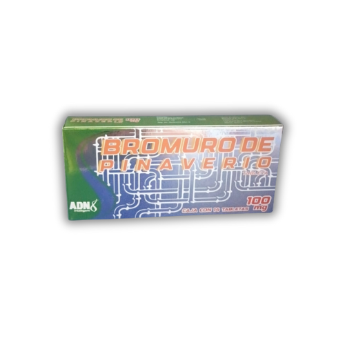 BROMURO DE PINAVERIO 100 mg, 14 tab, ADN