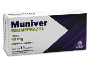 ESOMEPRAZOL 40 mg, 14 tab LR, MUNIVER
