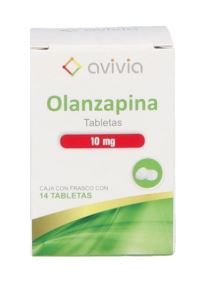 OLANZAPINA 10 mg, 14 tab, AVIVIA