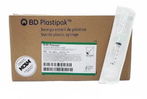 JERINGA 5 ml VERDE 21X32, 100 pz, PLASTIPAK