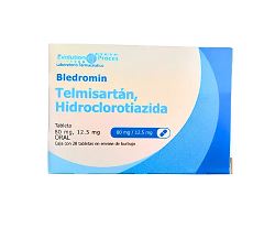 TELMISARTAN/HIDROCLOROTIAZIDA 80/12.5 mg, 28 tab, BLEDROMIN