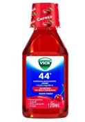 GUAIFENESINA/DEXTROMETORFANO 1.33/0.133 g, 120 ml, VICK 44 CEREZA