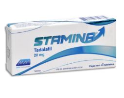 TADALAFIL 20 mg, 4 tab, STAMINA