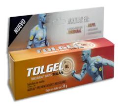 SALICILATO DE METILO 12.730/100 g, 30 g gel, TOLGEL