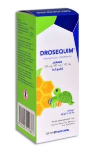 DROPROPIZINA/BROMHEXINA 150/80 mg, 200 ml, DROSEQUIM INF