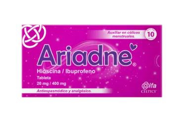 BUTILHIOSCINA/IBUPROFENO 20/400 mg, 10 tab, ARIADNE