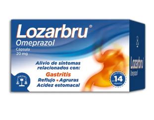 OMEPRAZOL 20 mg, 14 cap, LOZARBRU