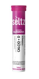CALCIO + VITAMINA D, 50 mg, 20 tab efervescentes, SELTZ