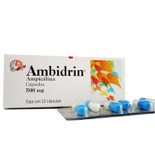  AMPICILINA 500 mg, AMBIDRIN 12 cap 