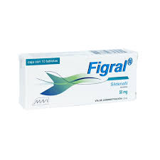  SILDENAFIL CITRATO DE 50MG , FIGRAL 10 tab 