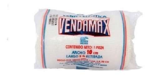  VENDA ELASTICA VENDAMAX 10 CM X 5 MTS, 1 PZA 