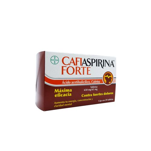 AC. ACETIL SALICILICO CAFEINA 24 tab CAFIASPIRINA FORTE