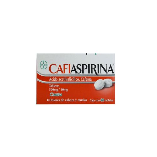 AC. ACETIL SALICILICO CAFEINA 40 tab CAFIASPIRINA