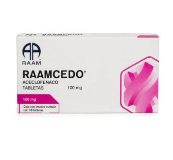 ACECLOFENACO 100 mg, 10 tab, RAAMCEDO