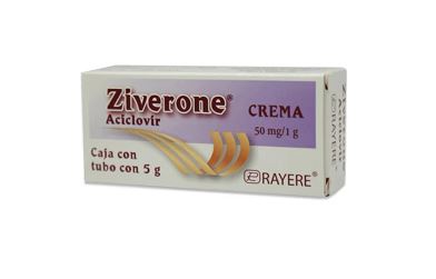 ACICLOVIR 0.05 G , ZIVERONE 5 gr crem