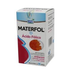 ACIDO FOLICO 400 mcg, 90 tab, MATERFOL