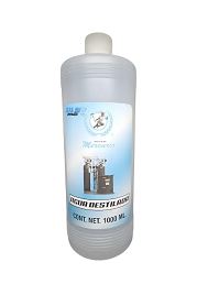 AGUA BIDESTILADA, 1000 ml, MERCURIO