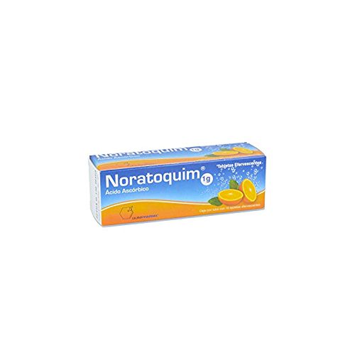 ACIDO ASCORBICO 1GR TAB EFERVESCENTES, NORATOQUIM 10  tab