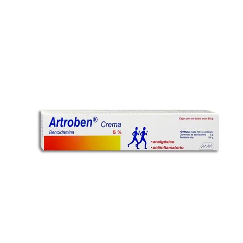 BENCIDAMINA  5 G , ARTROBEN  60 gr crem