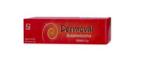 BETAMETASONA 17/0.100 G, DERMOVAL 30 gr crem