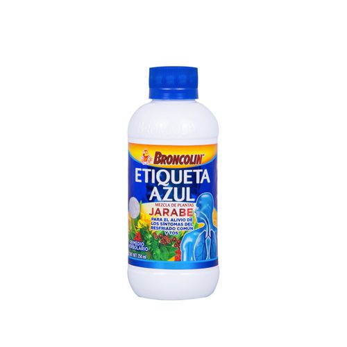 BRONCOLIN ETIQUETA AZUL JBE 250 ML