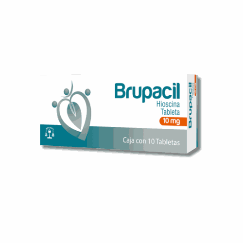 BUTILHIOSCINA 10 mg, 10 tab, BRUPACIL