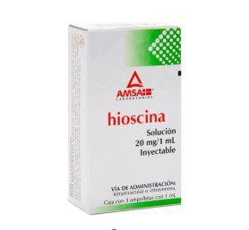 BUTILHIOSCINA 20 mg, 3 amp, AMSA