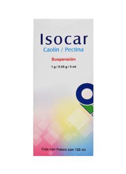 CAOLIN/PECTINA, 120 ml, ISOCAR
