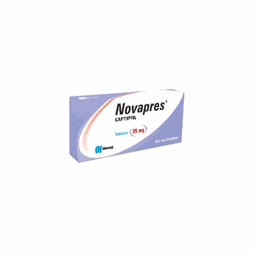 CAPTOPRIL 25 MG , NOVAPRES 30  tab