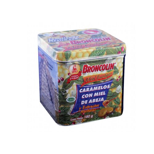 CARAMELOS CON MIEL EUCALIPTO BRONCOLIN LATA C/180 G