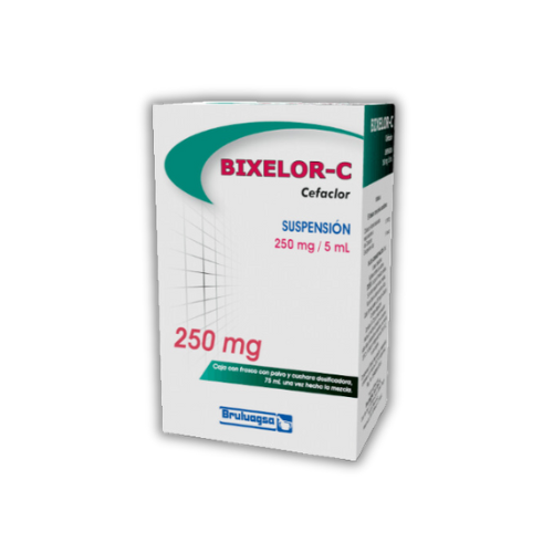 CEFACLOR MONOHIDRATADO 250 mg, BIXELOR-C 75 ml susp