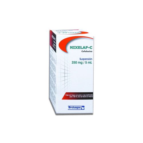 CEFALEXINA 250MG , NIXELAF-C 100 ml susp