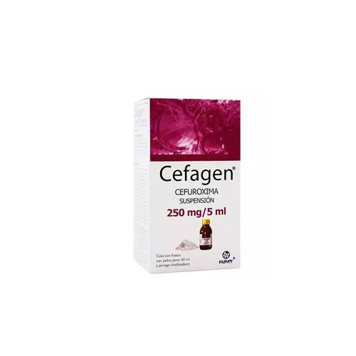 CEFUROXIMA 250 MG, CEFAGEN 50 ml susp