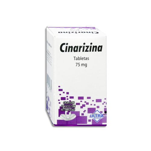 CINARIZINA 75 MG , G.I. ULTRA 60  tab