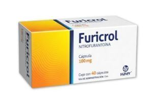 NITROFURANTOINA 100 mg, 40 cap, FURICROL