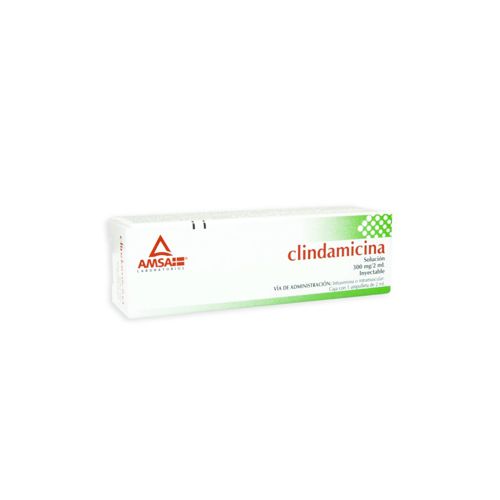 CLINDAMICINA 300 INY/2ML, G.I. AMSA 1  amp