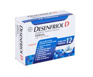 CLORFENAMINA FENILEFRINA PARACETAMOL DESENFRIOL D AD 30tab 500mg