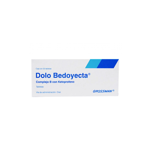 COMPLEJO B /KETOPROFENO, DOLO BEDOYECTA 30  tab