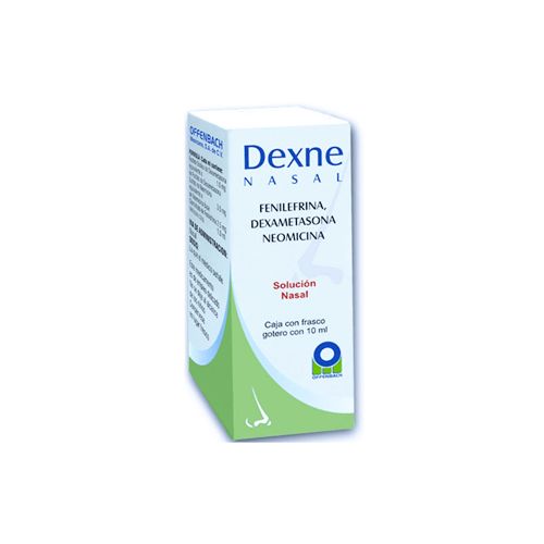 DEXAMETASONA NEOMICINA FENILEFRINA 1/3.5/2.5 MG , DEXNE  NASAL  10 ml gts