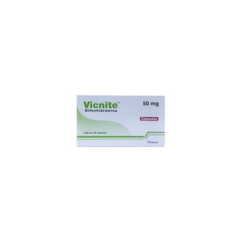 DIFENHIDRAMINA 50MG, VICNITE 20  cap