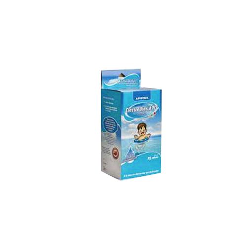 ELECTROLITOS ORALES SIN SABOR SOBRES C/ 25, APOTEX 27.9 gr polv