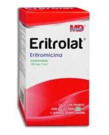 ERITROMICINA 125 MG , ERITROLAT 100 ml susp