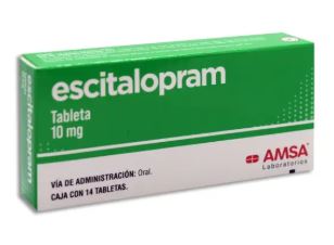 ESCITALOPRAM 10 mg, 14 tab, GI AMSA