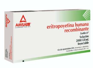 ERITROPOYETINA 2000 UI/ml, 6 amp, AMSA