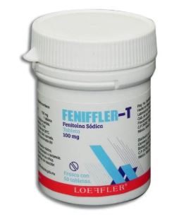 FENITOINA SODICA 100 MG, FENIFFLER-T 50  tab