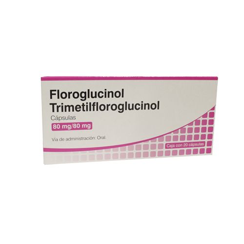 FLOROGLUCINOL/TRIMETILFLO 80/80 mg, 20 cap, PANCLASA