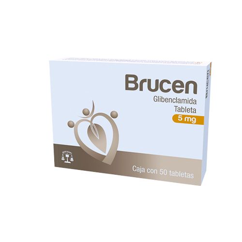 GLIBENCLAMIDA 5MG, BRUCEN 50  tabs